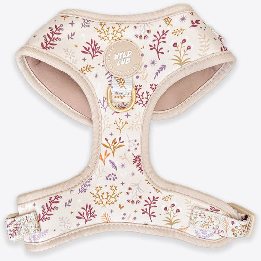 Wyld Cub - Adjustable Dog Harness: Chiswick Oyster | Luxury Home Accessories | Heulog Glow