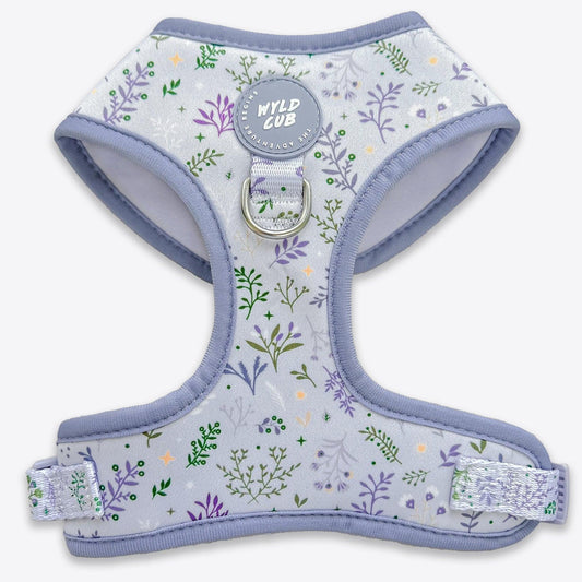 Wyld Cub - Adjustable Dog Harness: Chiswick Thistle | Luxury Home Accessories | Heulog Glow