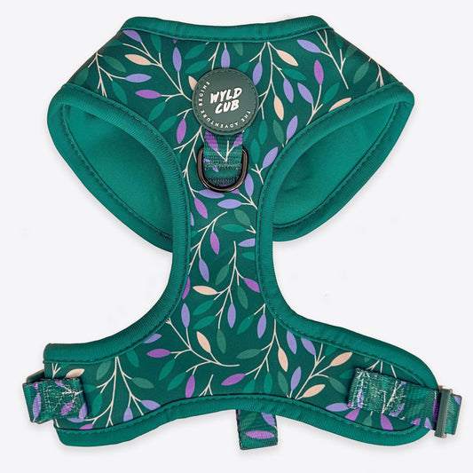 Wyld Cub - Adjustable Dog Harness: Hampstead Evergreen | Luxury Home Accessories | Heulog Glow