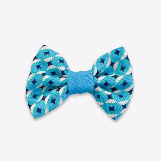 Wyld Cub - Dog Bow Tie: Knightsbridge Azure | Luxury Home Accessories | Heulog Glow