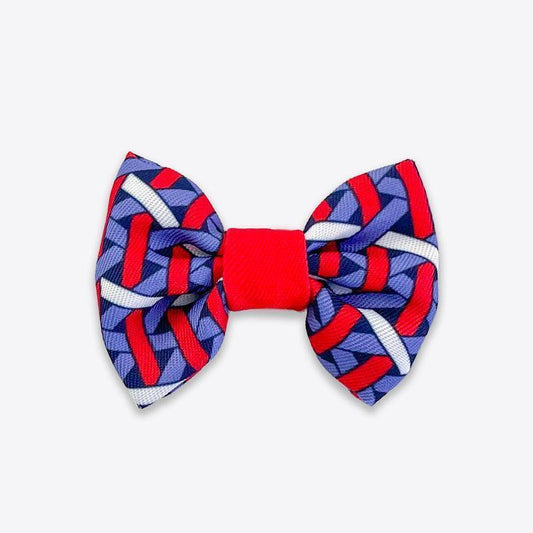 Wyld Cub - Dog Bow Tie: Knightsbridge Violet | Luxury Home Accessories | Heulog Glow
