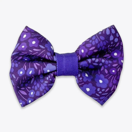 Wyld Cub - Dog Bow Tie: Notting Hill Blackberry | Luxury Home Accessories | Heulog Glow
