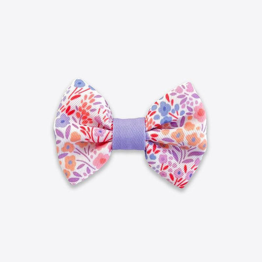 Wyld Cub - Dog Bow Tie: Notting Hill Lilac | Luxury Home Accessories | Heulog Glow