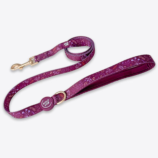 Wyld Cub - Dog Lead: Chiswick Fig | Luxury Home Accessories | Heulog Glow