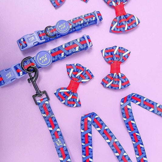 Wyld Cub - Dog Lead: Knightsbridge Violet | Luxury Home Accessories | Heulog Glow