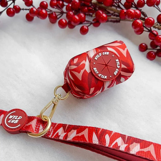 Wyld Cub - Dog Poop Bag Holder: Kew Acer | Luxury Home Accessories | Heulog Glow