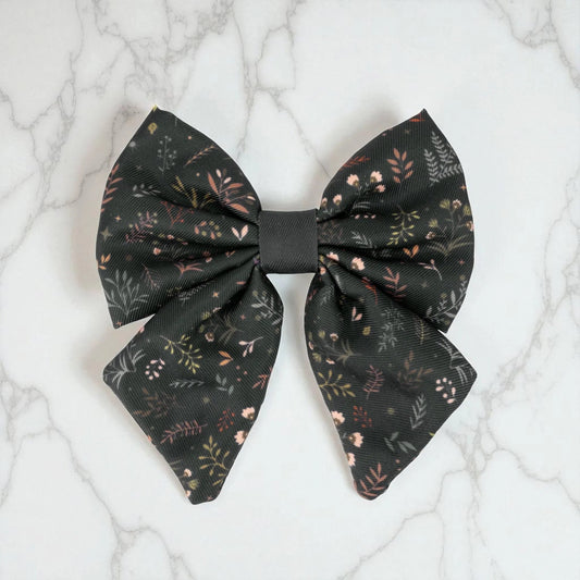 Wyld Cub - Dog Sailor Bow Tie: Chiswick Ravenwood | Luxury Home Accessories | Heulog Glow