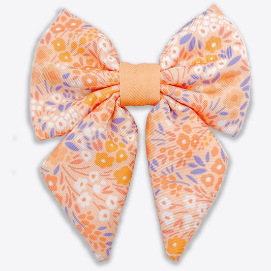 Wyld Cub - Dog Sailor Bow Tie: Notting Hill Buttercup | Luxury Home Accessories | Heulog Glow