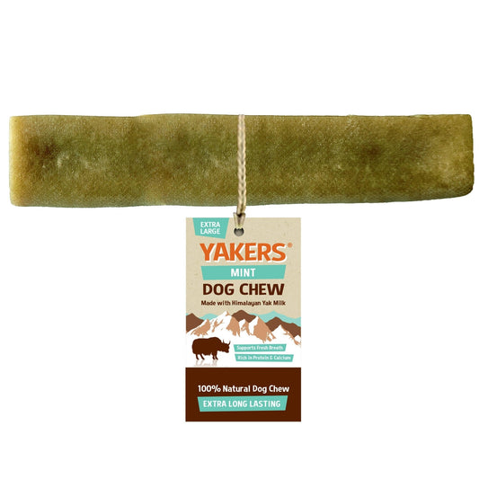 Yakers Mint Dog Chew | Luxury Home Accessories | Heulog Glow