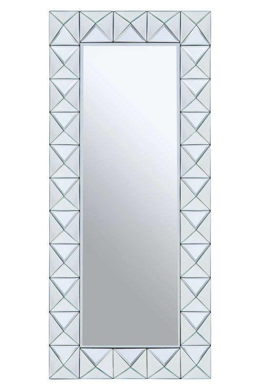 Yula Pyramid Edged Wall Mirror | Luxury Home Accessories | Heulog Glow