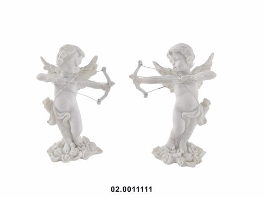 MARFINITE - ANGEL IN FLOWER WHITE COLOR 7X4X8CM