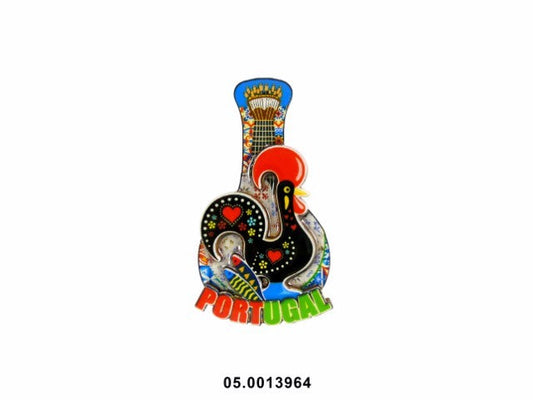 MADEIRA SOUVENIR -PLACA C/IMAN "PORTUGAL" 5X9CM