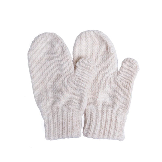 HelloBaby Unisex Mitten - Ecru