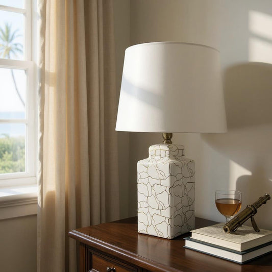 41CM LAMP AND SHADE