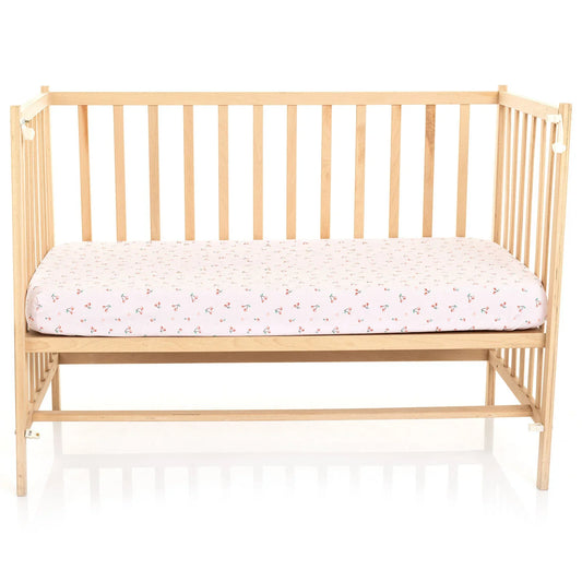 Little Dreams Girl Baby Crib Sheet - Pink
