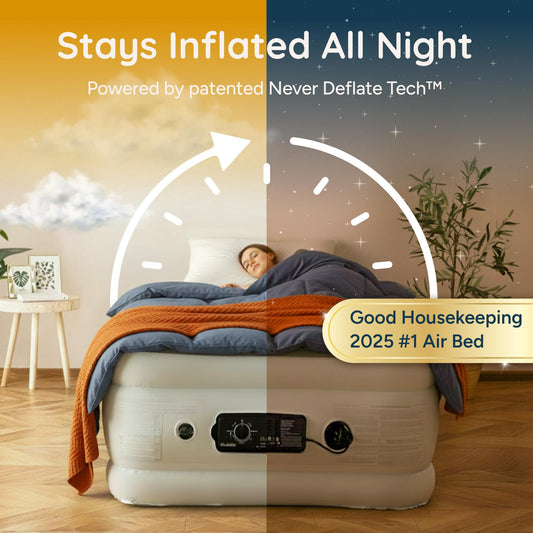 Huddle Never Deflate Air Bed - Single