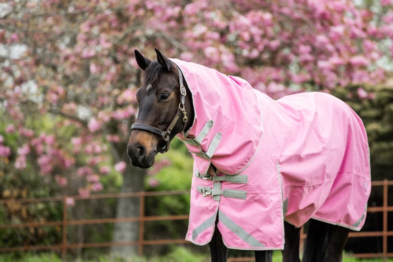 0g Detachable Neck Turnout Rug - Baby Pink | Luxury Home Accessories | Heulog Glow