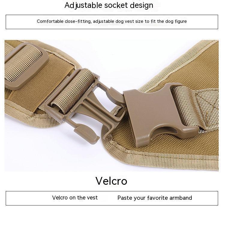 1000D Nylon Waterproof Outdoor Large Dog Dog Clothes Suspender Suit | Luxury Home Accessories | Heulog Glow