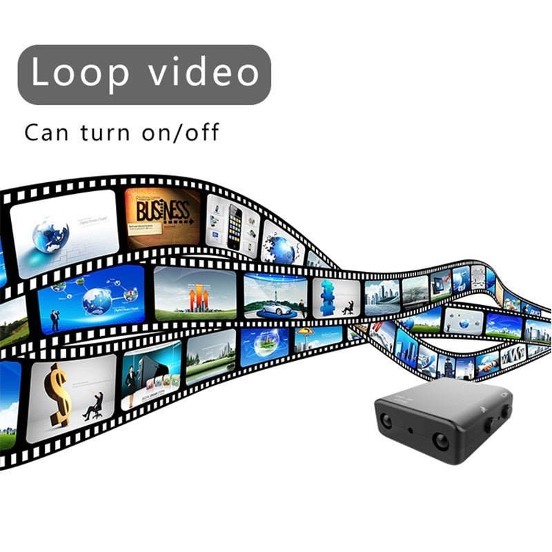 1080P Full HD Camcorder XD IR-CUT Mini Camera Smallest Infrared Night Vision Micro Cam Motion Detection DV Mini Video Camera | Luxury Home Accessories | Heulog Glow
