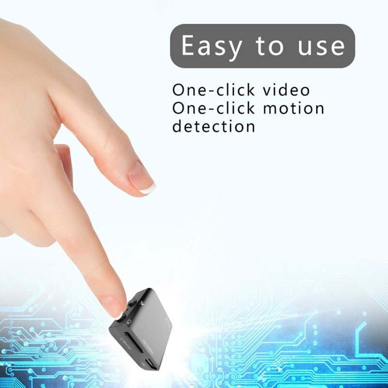 1080P Full HD Camcorder XD IR-CUT Mini Camera Smallest Infrared Night Vision Micro Cam Motion Detection DV Mini Video Camera | Luxury Home Accessories | Heulog Glow