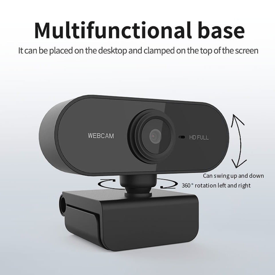 1080P Microphone-Rotatable-Cameras | Luxury Home Accessories | Heulog Glow