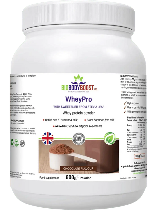 WheyPro - Chocolate Whey Protein Powder