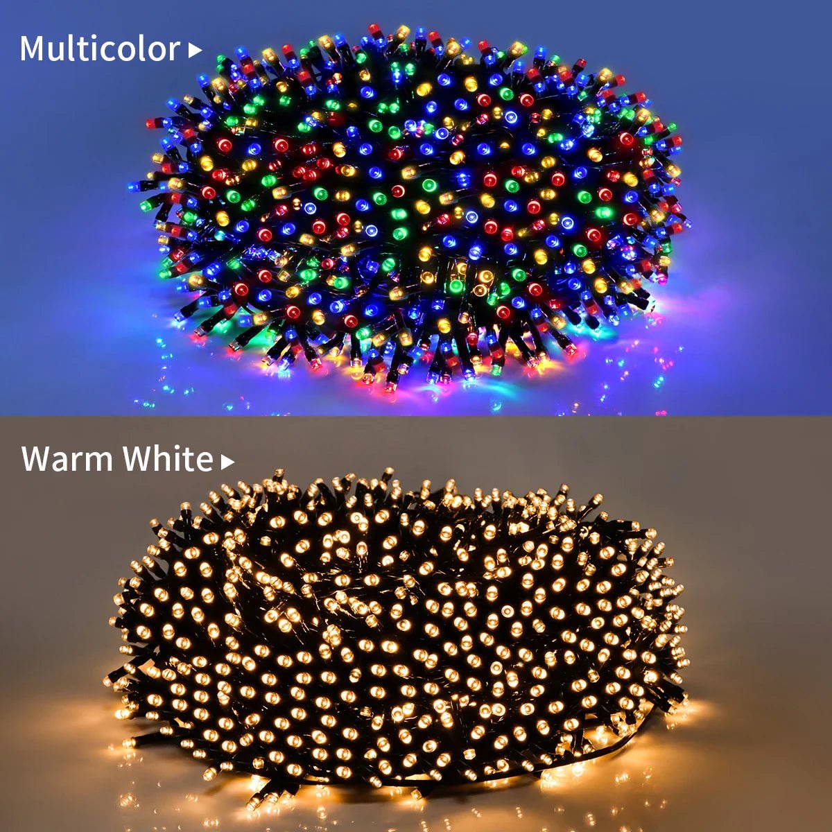 10M-100M Fairy Lights LED String Garland Christmas Light Waterproof Outdoor | Luxury Home Accessories | Heulog Glow