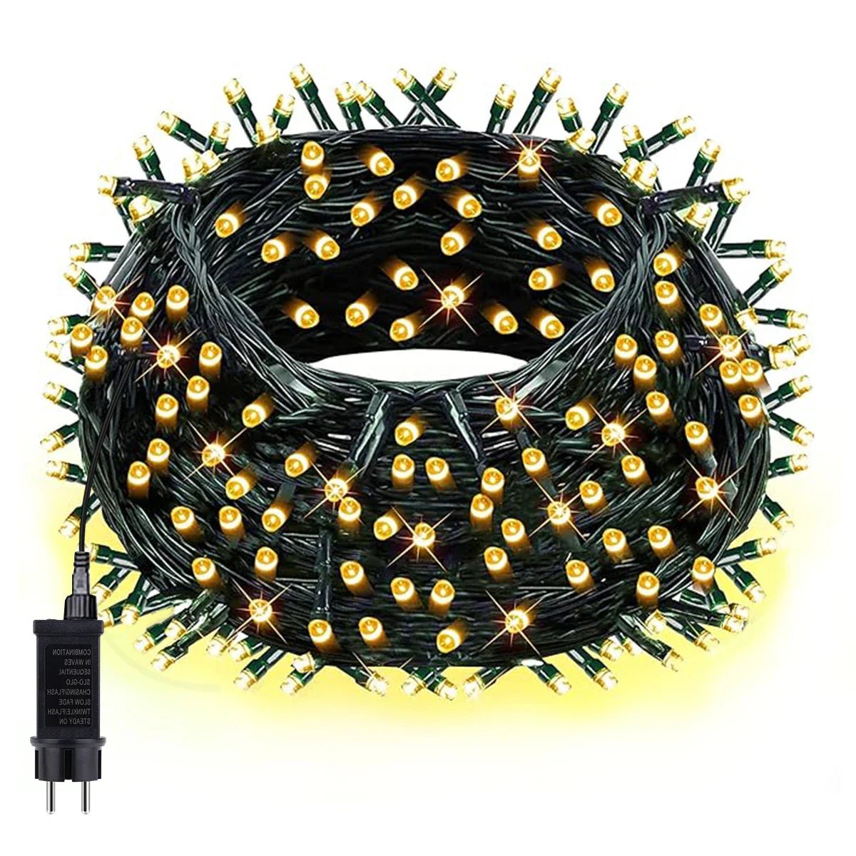 10M-100M Fairy Lights LED String Garland Christmas Light Waterproof Outdoor | Luxury Home Accessories | Heulog Glow