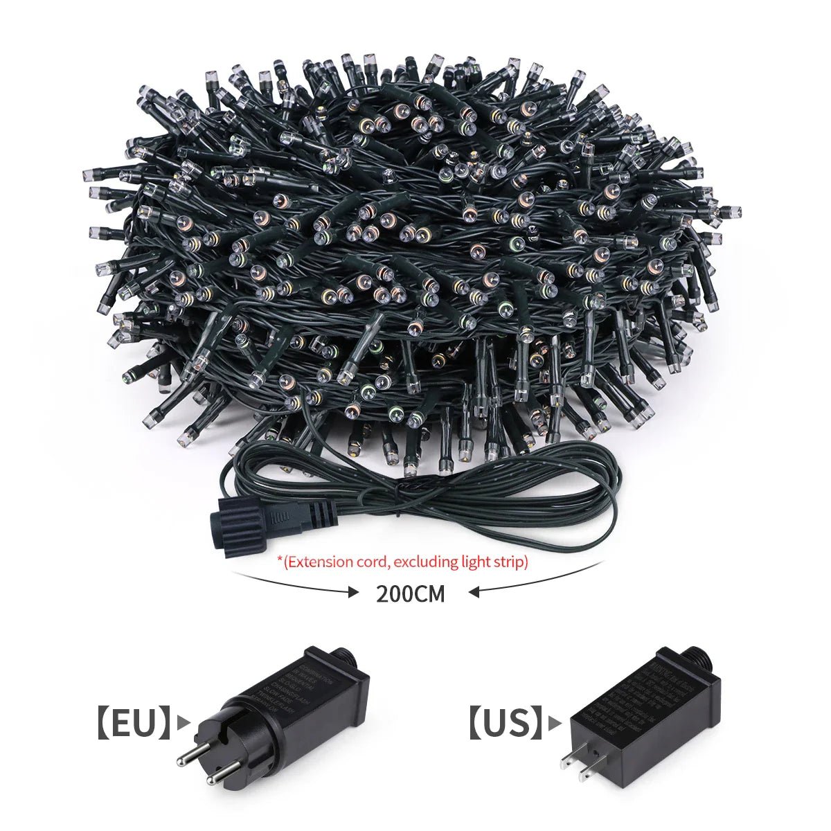 10M-100M Fairy Lights LED String Garland Christmas Light Waterproof Outdoor | Luxury Home Accessories | Heulog Glow