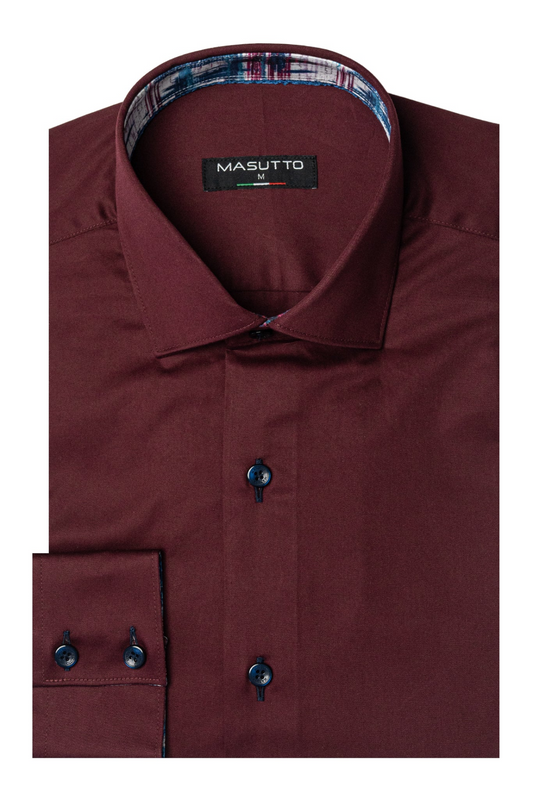 MASUTTO ARIA/29 LONG SLEEVE BUTTON DOWN SHIRT