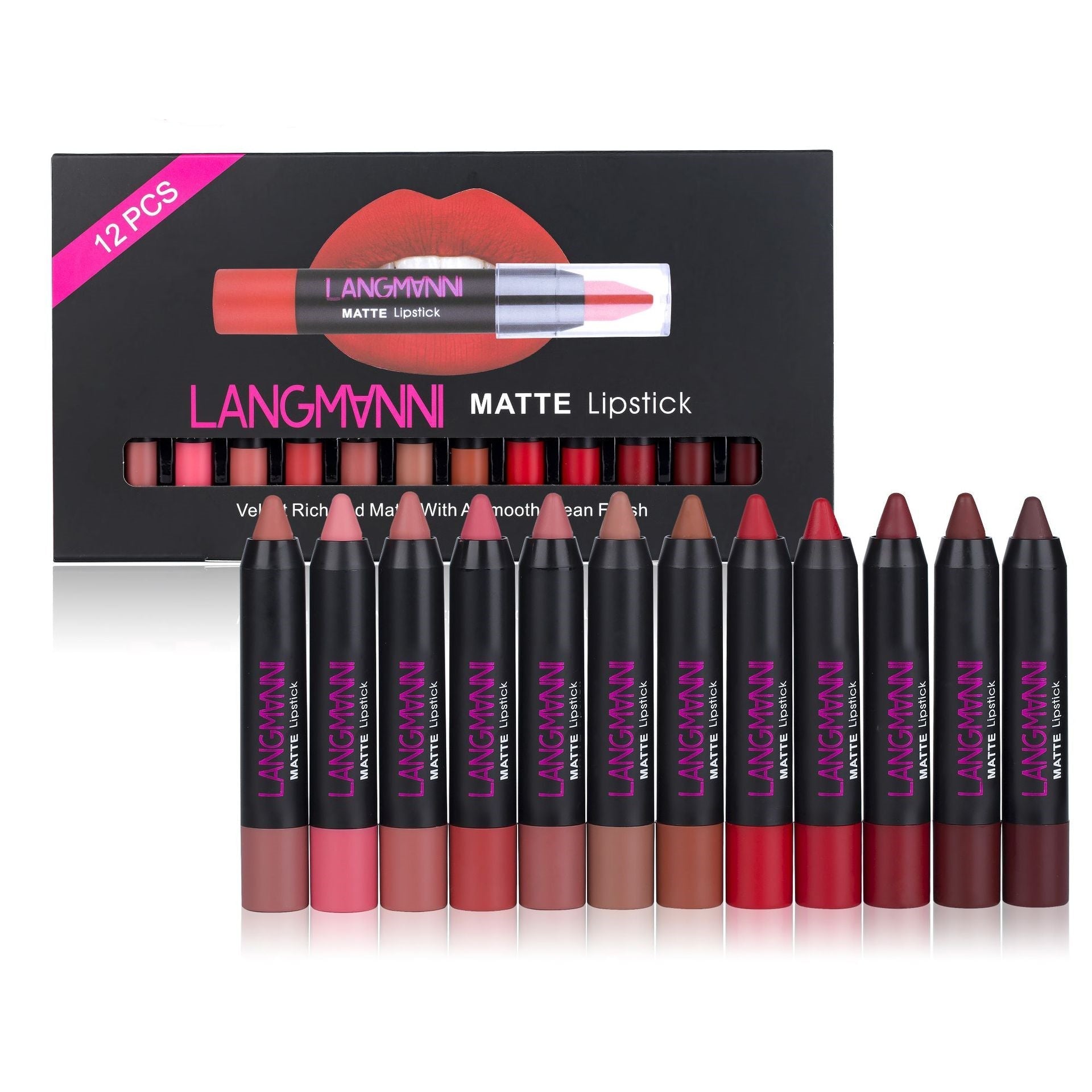 12 lipstick sets | Luxury Home Accessories | Heulog Glow