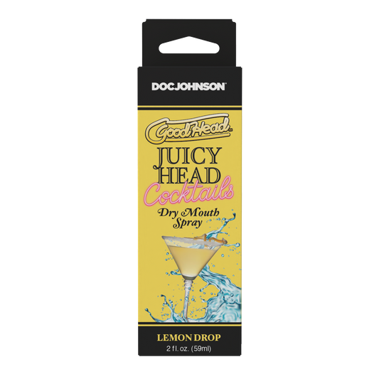 GoodHead Juicy Head Cocktails Dry Mouth Spray Lemon Drop 2 oz.