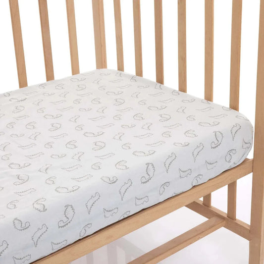 Little Dreams Boys Baby Sheet 70x140 cm - Ecru