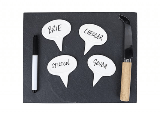 Slate Cheese Board (with knife &amp; pen)