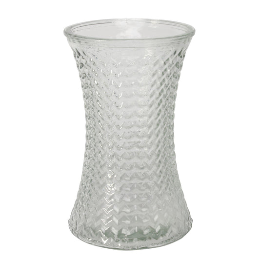 Geometric Hand-Tied Vase (19.8cm x 12.5cm)