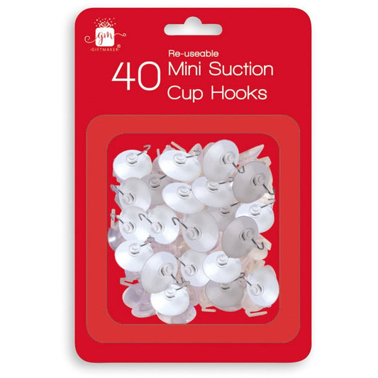 Mini Suction Cups (Pack of 40)