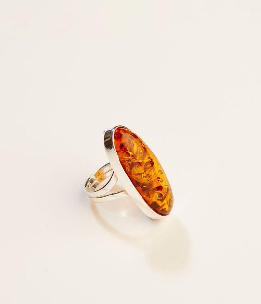 OOAK Amberlea Adjustable Ring (SIZE M-S)