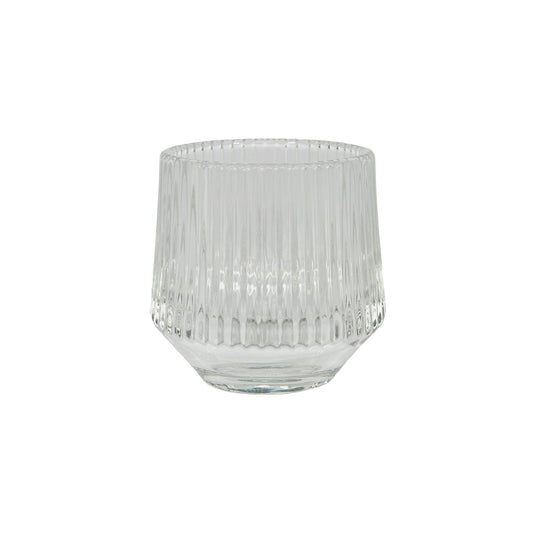 Rigel Ribbed Votive (8cm x 8cm)