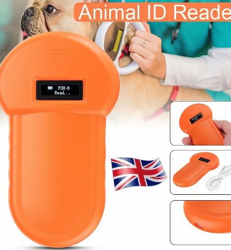 134.2khz Dog Chip Reader Animal ID Association Scanner Reading Distance 12cm | Luxury Home Accessories | Heulog Glow