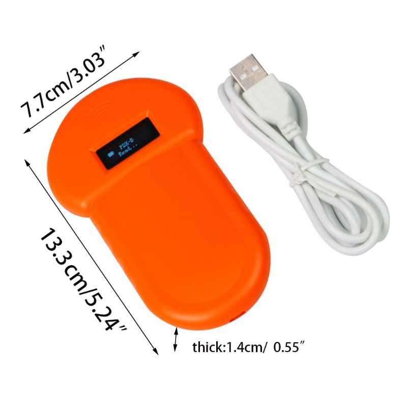 134.2khz Dog Chip Reader Animal ID Association Scanner Reading Distance 12cm | Luxury Home Accessories | Heulog Glow
