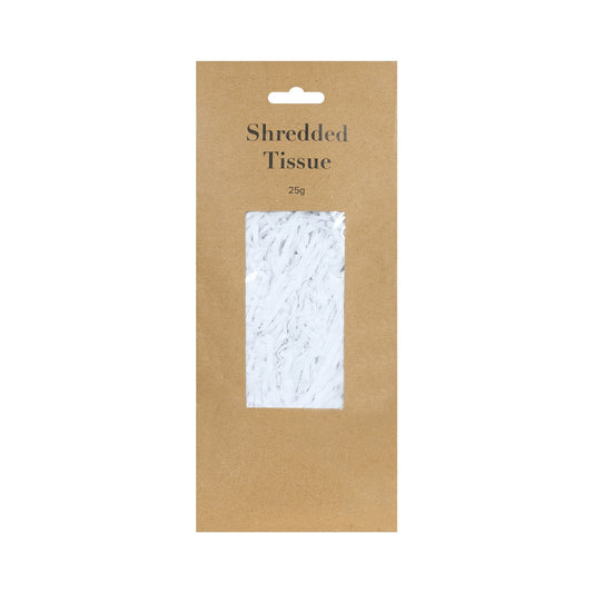 White Shredded Tissue (25 grams)