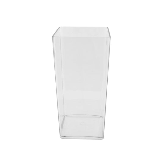 Clear Acrylic Square Vase (Dia14.5 x H30cm)