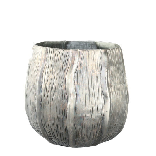 Antique Silver Eros Planter (15x16cm)
