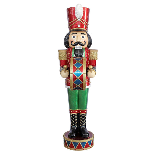 Nutcracker with LED Lights &amp; Music (183cm)