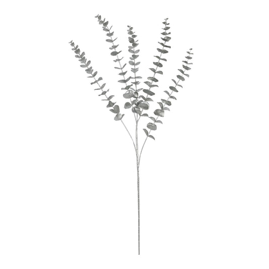 Silver Metallic Eucalyptus Stem