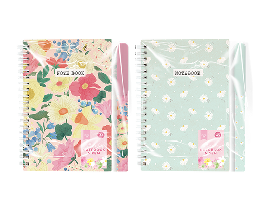 Assorted Mothers Day A5 Notebook &amp; Pen Set