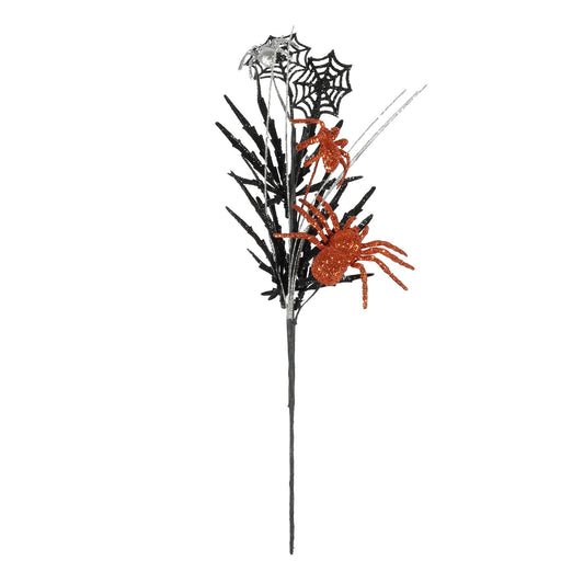Spooky Spider and Web Pick (45cm)