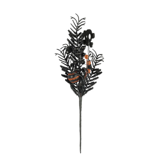 Spooky Spider &amp; Skull Stem (45cm)