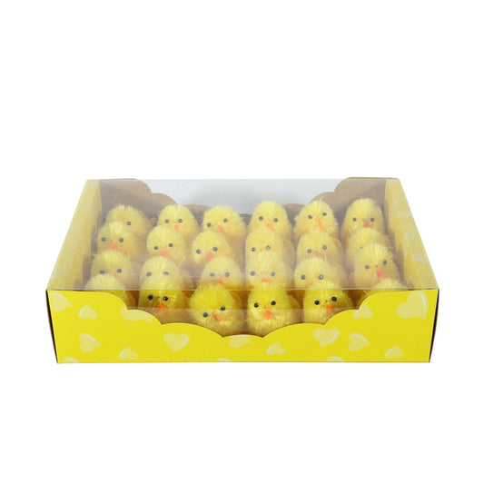 Pack of 24 Easter Chicks (6cm)