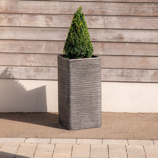 Pewter Tall Amalfi Planter (60cm)
